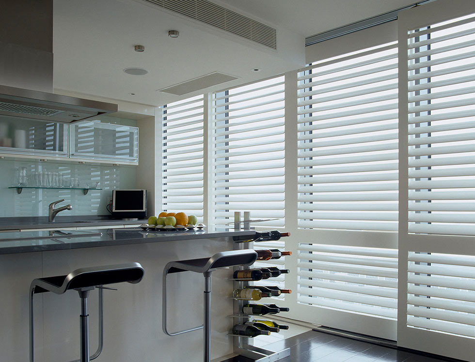 full height shutters