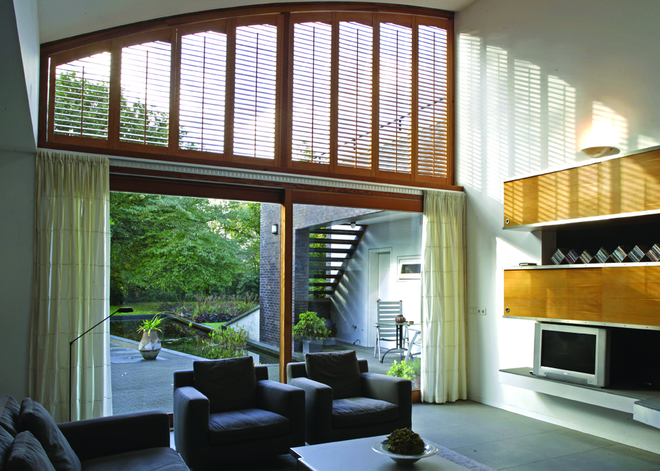 wooden plantation shutters
